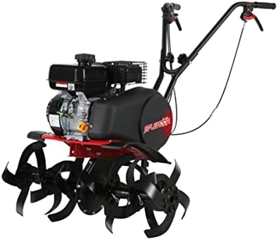 SPLENDOR Gas Powered Tiller 4 Cycle Engine 212CC Working Width